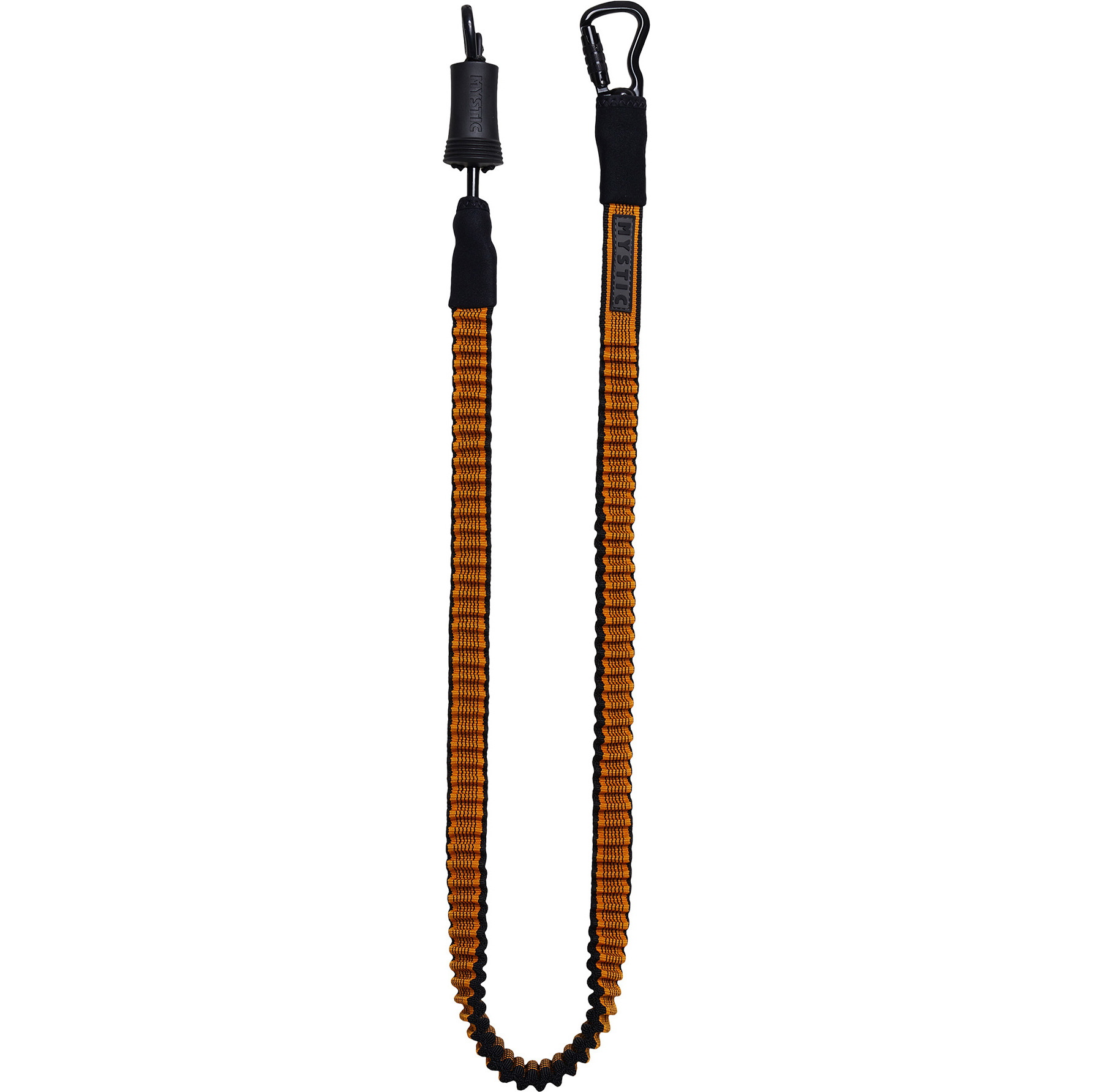 2026 Mystic Kite Handle Pass Leash Long 35009.230275 - Black / Orange